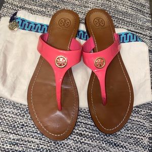 Pink Tory Burch sandals